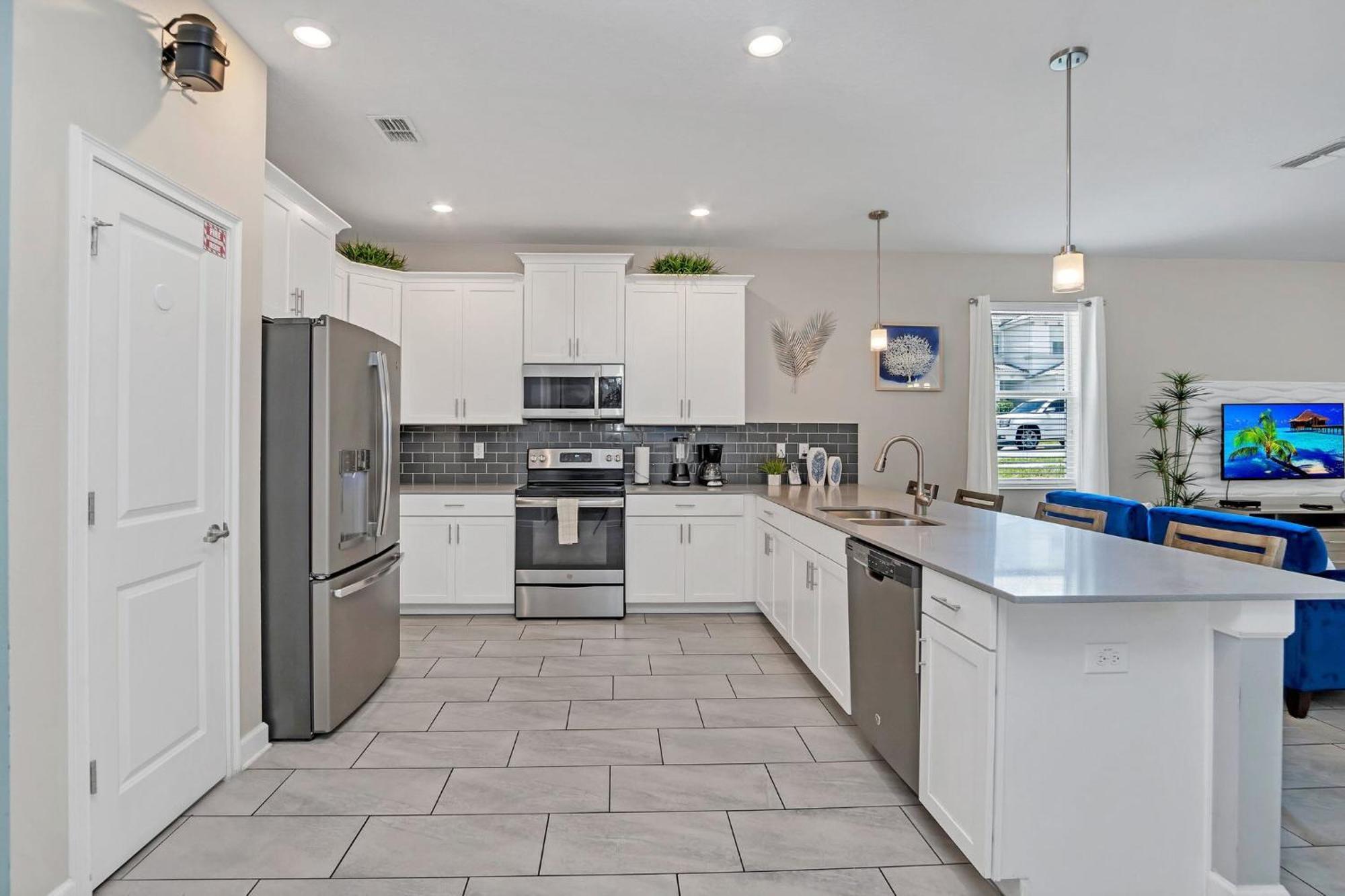8Br Luxury - Sleeps 22 - Near Disney With Pool & Hot Tub! 대번포트 외부 사진
