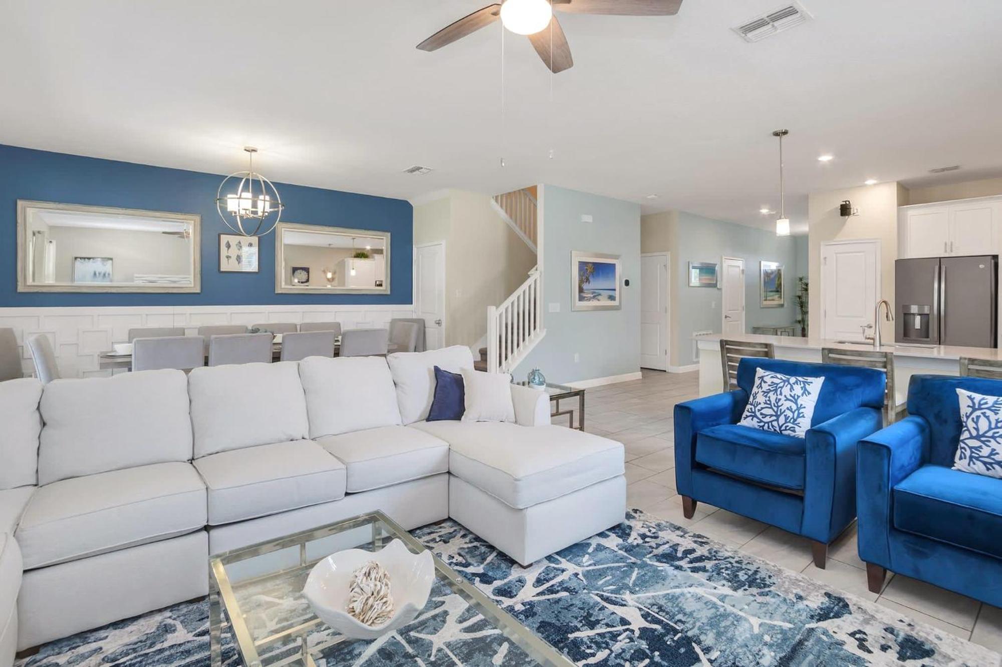 8Br Luxury - Sleeps 22 - Near Disney With Pool & Hot Tub! 대번포트 외부 사진